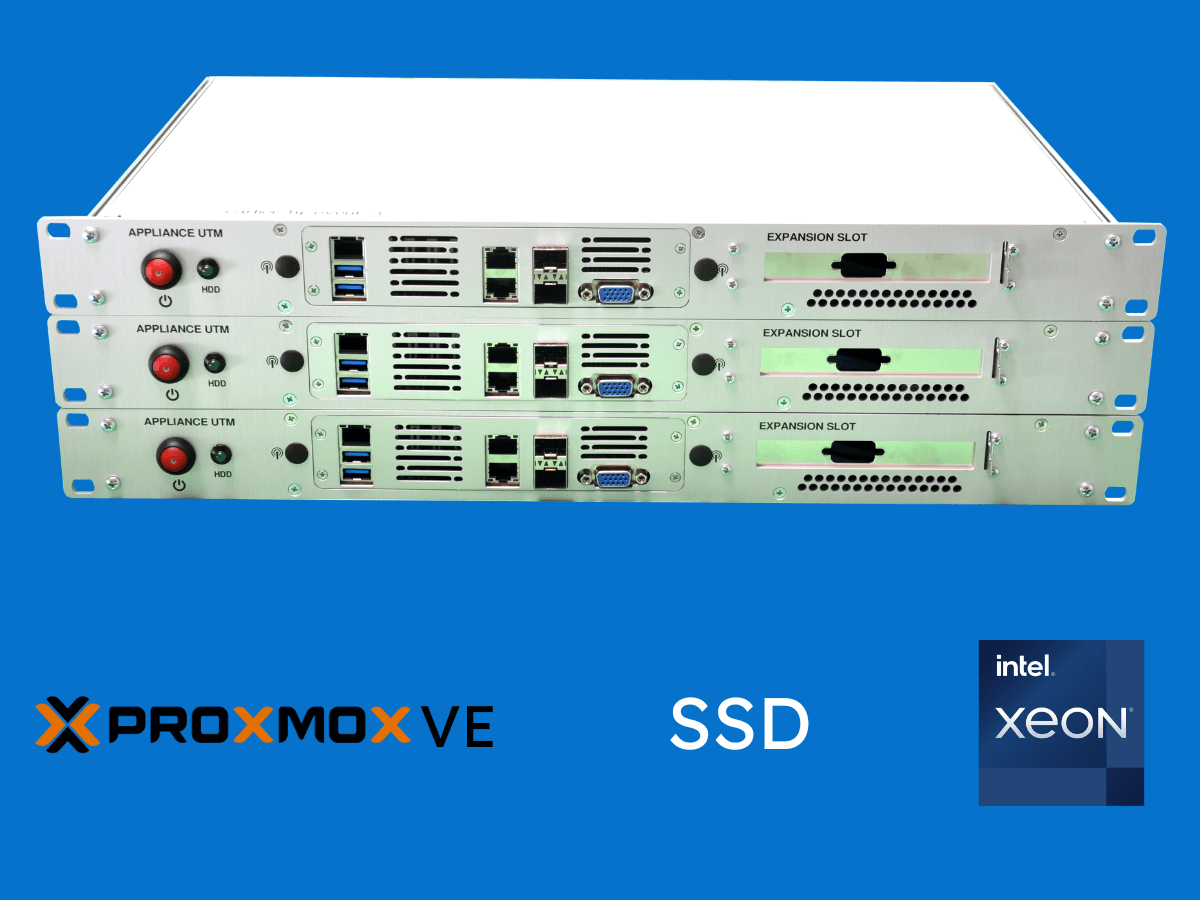 Cluster Iperconvergente Proxmox VE Server a 3 Nodi A3